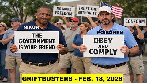 GRIFTBUSTERS W/STEVE POIKONEN - THE US IS A SURVEILLANCE STATE - MUNICH SECURITY CONFERENCE MADNESS