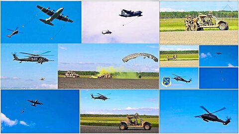 176th Wing Rescue Triad Capabilities Exercise: Intense Training Drills & Rescues