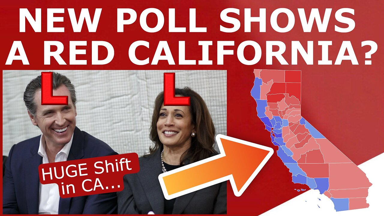 SHOCK POLL: CALIFORNIA May FLIP RED in 2026!