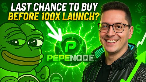 Last Chance To Buy New Pepe Node Crypto Mining Meme Coin Before Launch!! #pepenode