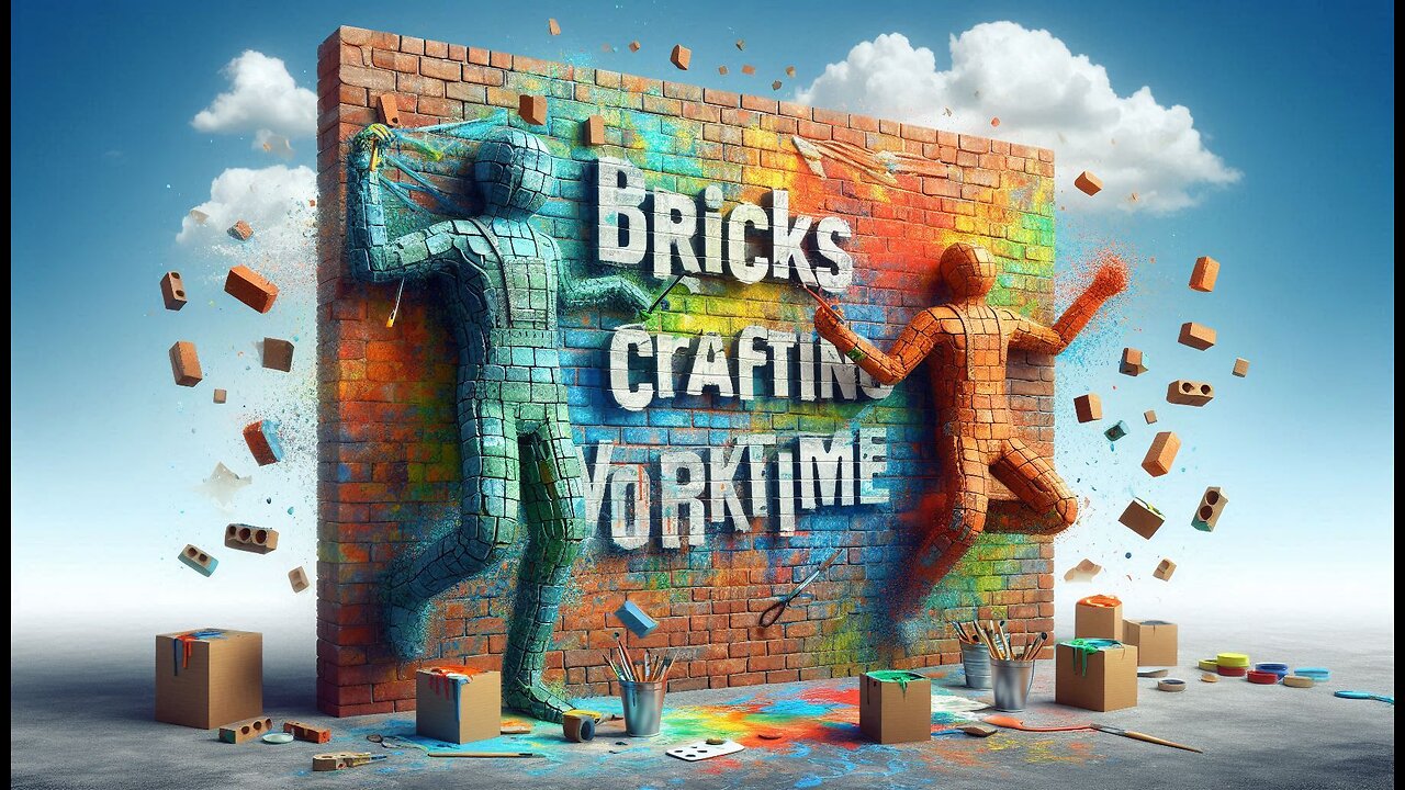Bricks Crafting Work Time