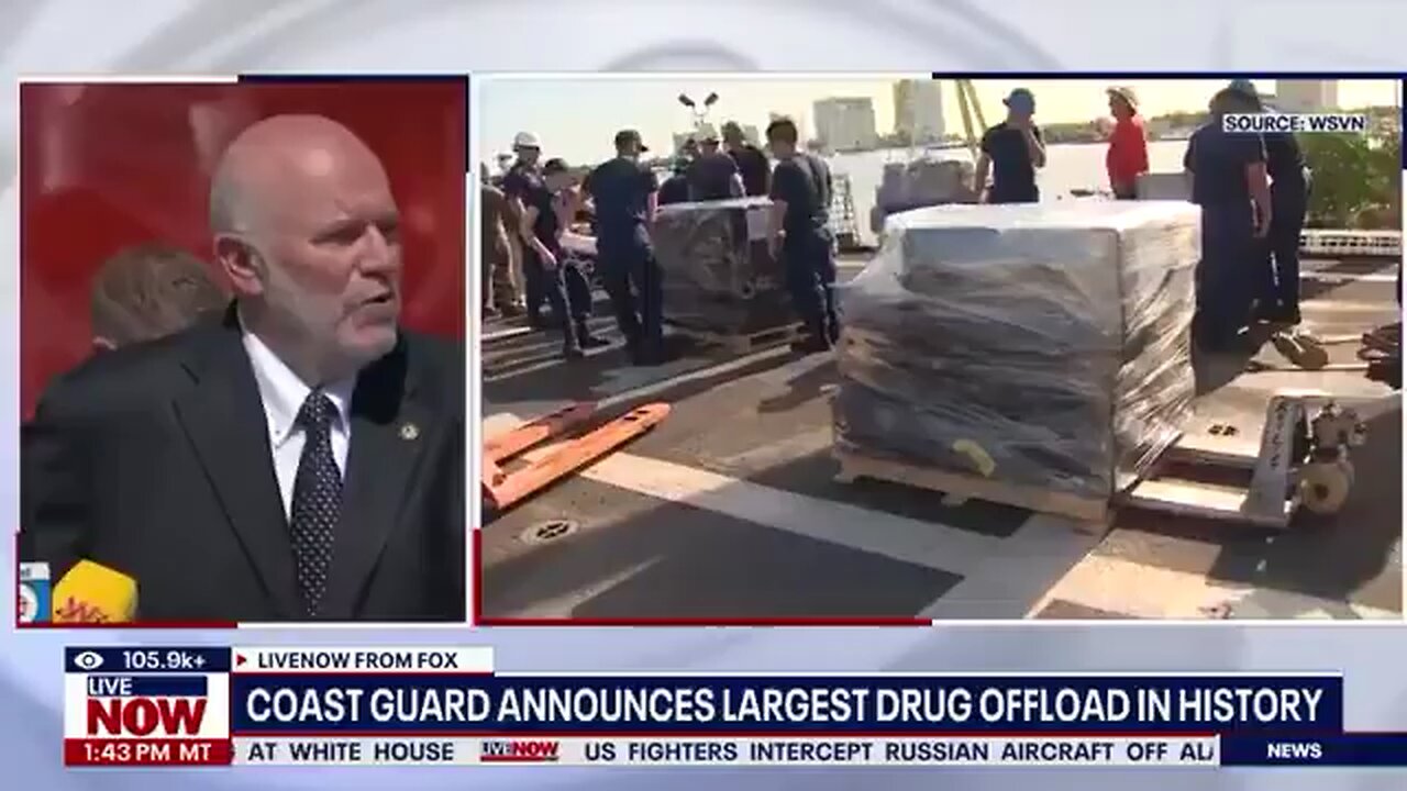 Coast Guard Announces Largest Most Successful Drug Bust In History
