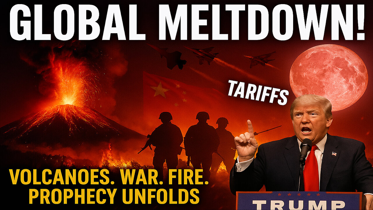 GLOBAL MELTDOWN: Volcanoes Erupt, Wildfires Rage, China Joins Russia, War Brews-Pink Moon Rises!
