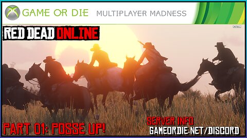 Multiplayer Madness - Red Dead Online - Part 01: Posse Up!