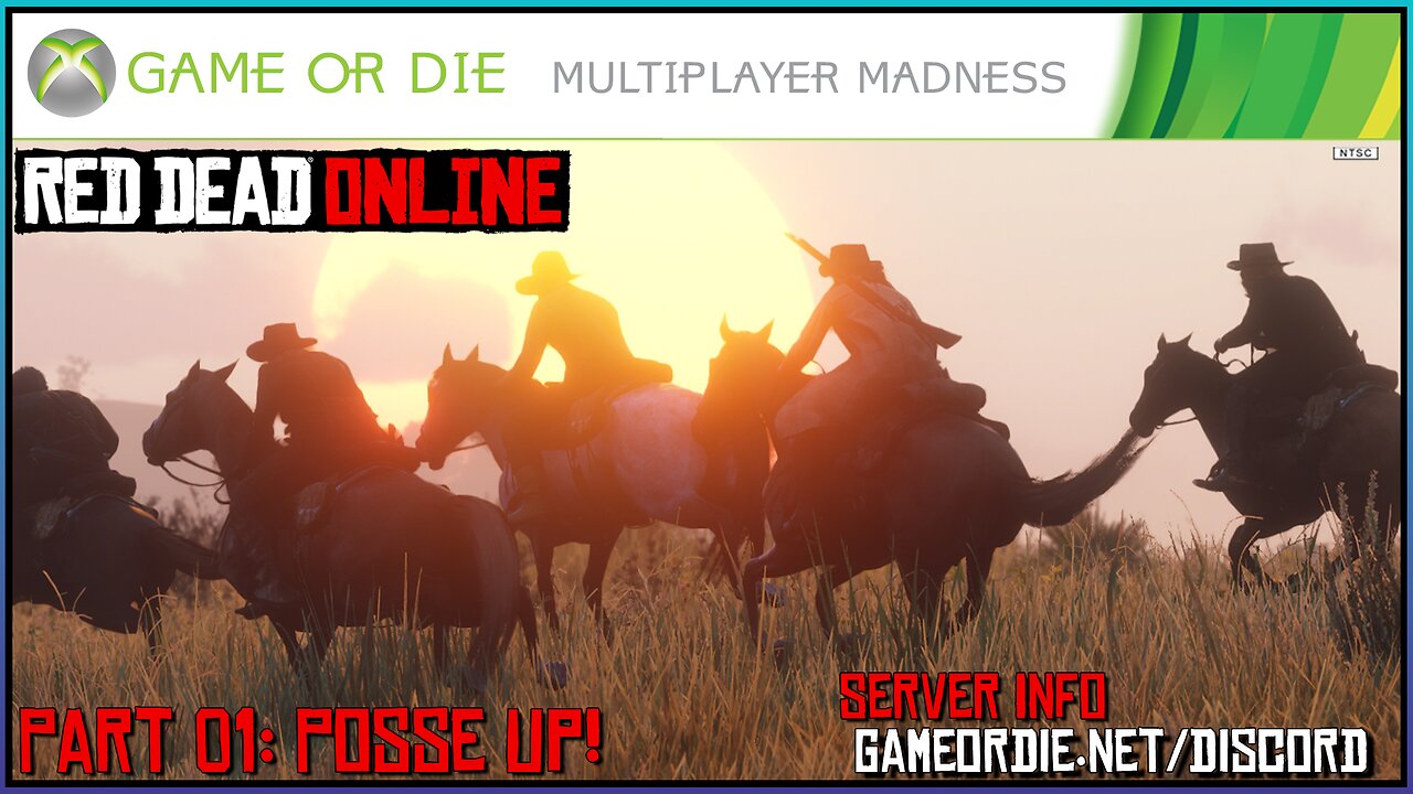 Multiplayer Madness - Red Dead Online - Part 01: Posse Up!