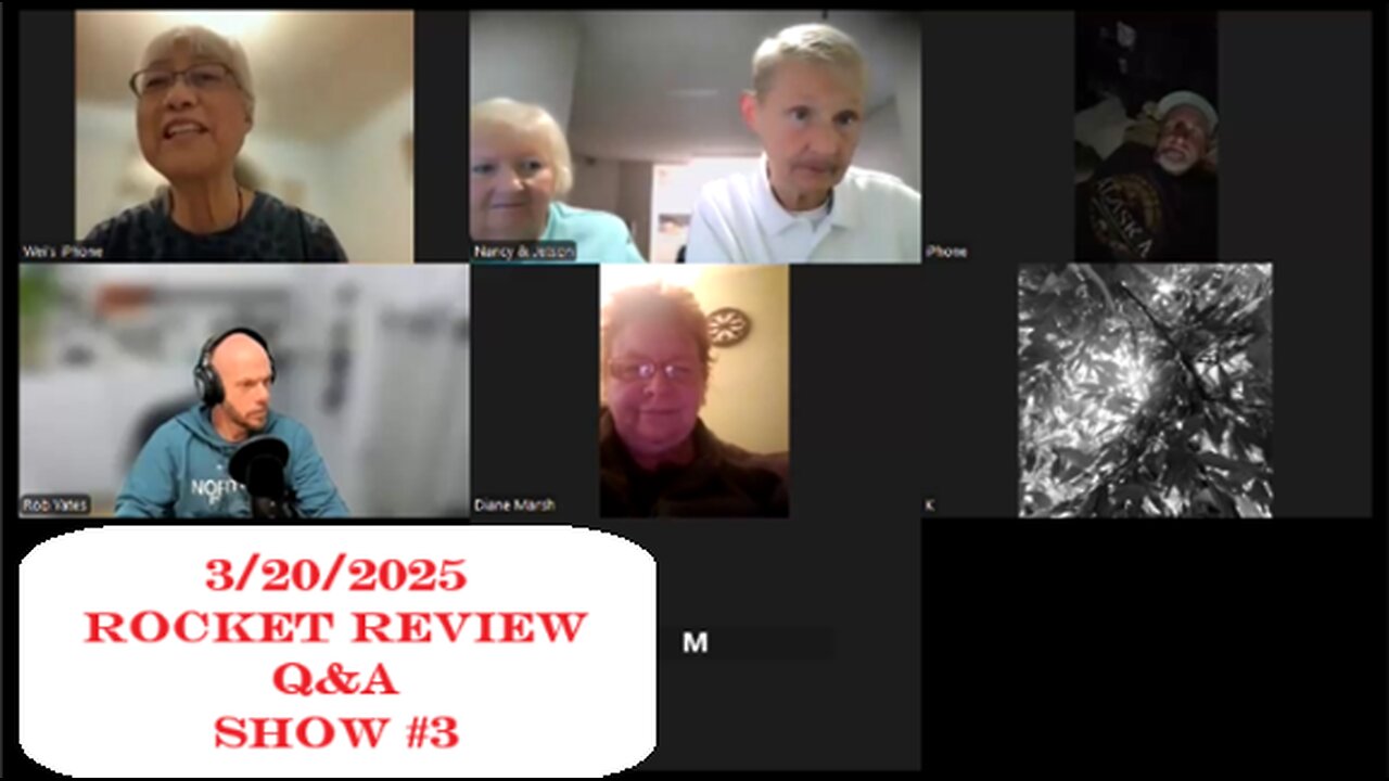 ROCKET REVIEW Q&A #3 - Tenet, The Ancestors & Artifacts, Cyberspace Battles, Blue Kachina, Moon