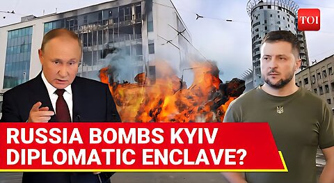 Russia Escalates War, Bombards Embassies In Kyiv? Missile Blasts Near Pro-Ukraine Nation's Embassy