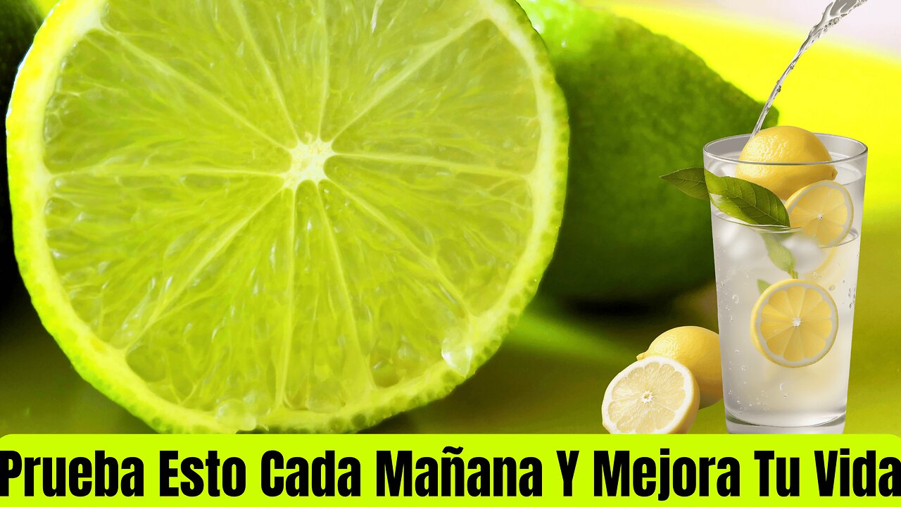 Agua con Limón en AYUNAS