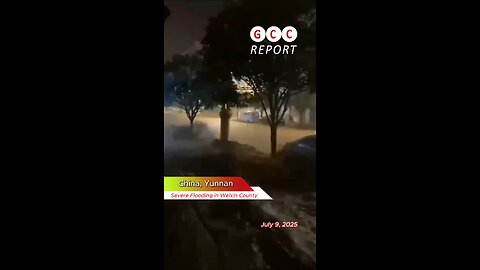 #China #flood #rain #Yunnan #Weixin #destruction #anomaly #weather #climatechange 🇨🇳