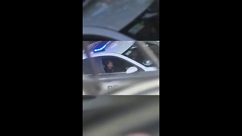 On Duty Cop Finger-Blasted by partner in patrol car