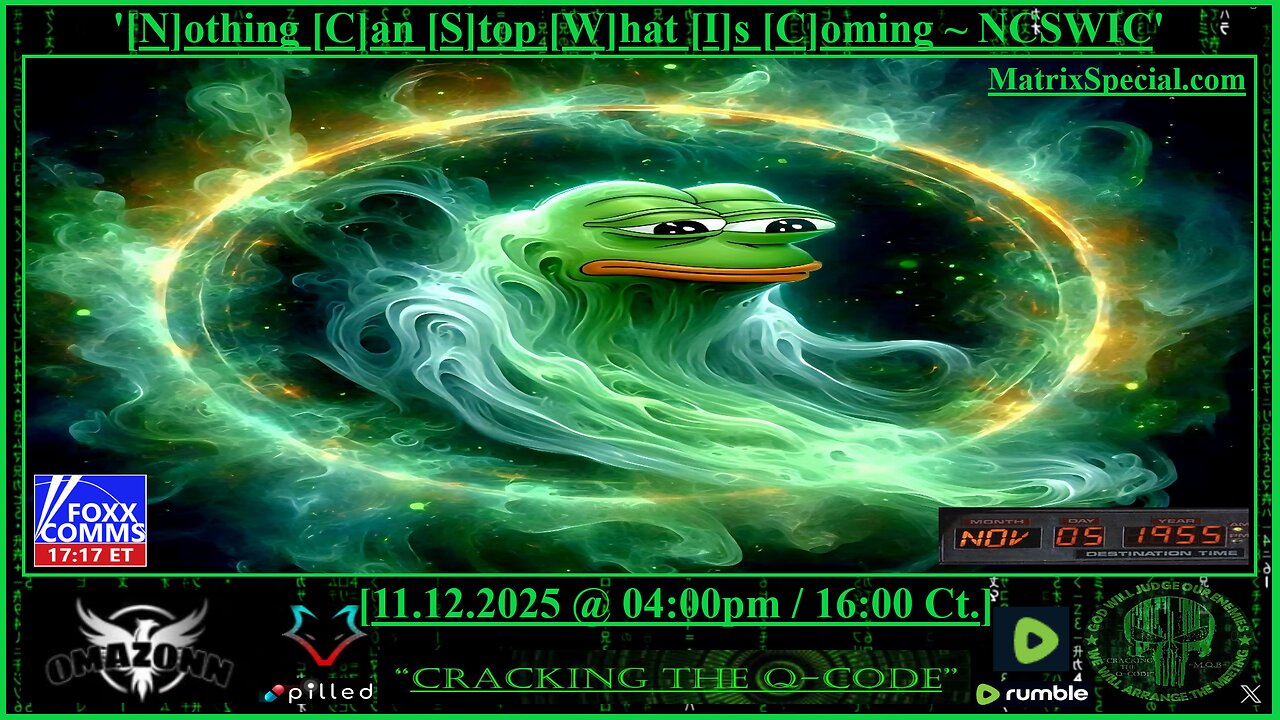 "CRACKING THE Q-CODE" ~ '[N]othing [C]an [S]top [W]hat [I]s [C]oming ~ NCSWIC'