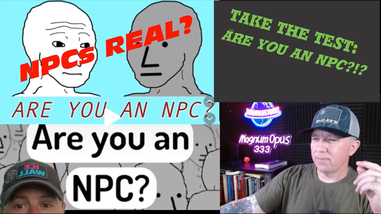 ARE NPC's REAL???? Are You An NPC??? TAKE THE TEST!!!!!!