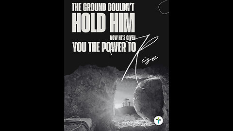 Jesus got up