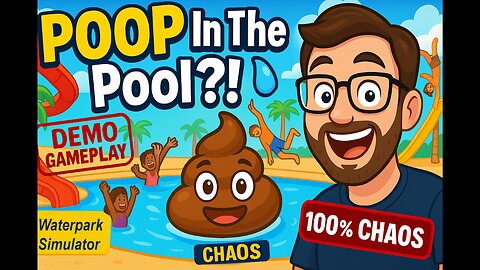 This Waterpark Simulator is PURE CHAOS 😂 | Ragdoll Mayhem Begins! | Demo | Gameplay