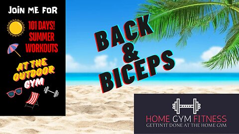 Big Back & Biceps Workout at The Home Gym! Time for GainZ! #backday #backworkout #homegym