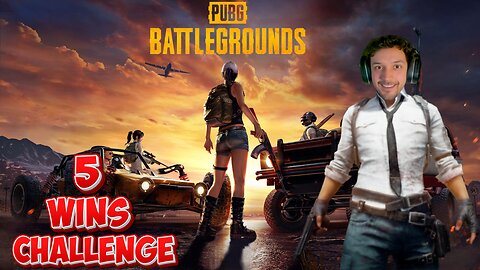 🔴LIVE - PUBG - SOLO ADVENTURES - 5 WINS CHALLENGE (PC)