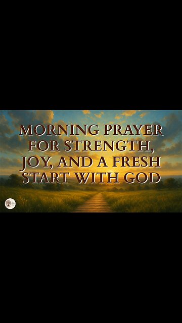 Morning Prayer for Strength, Joy, and a Fresh Start with God