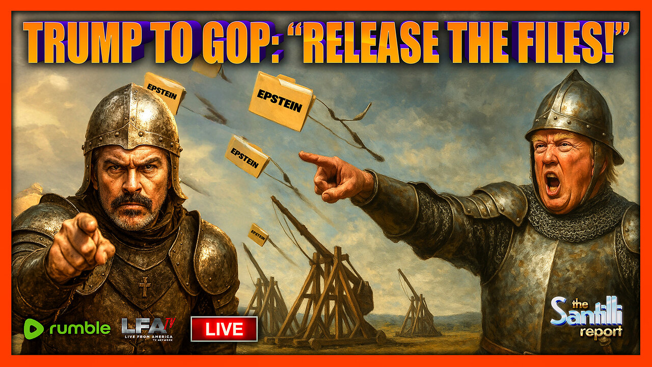 Trump Preempts Democrat “HOAX”, Calling GOP To Vote To Release The Epstein Files | THE SANTILLI REPORT 11.17.25 1PM