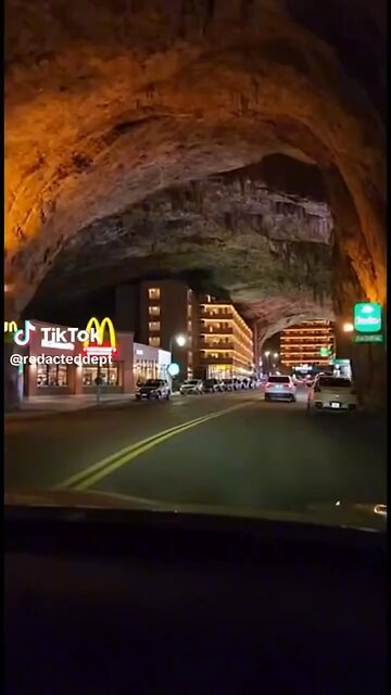 Allie Carter, was not lying when she said there are cities underground
