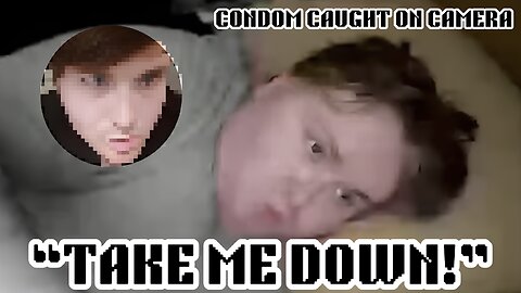 CONDOM CAUGHT ON CAMERA