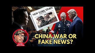 David Nino - Elon Musk To Be Briefed On War With China.. Fake News Or Over Target?