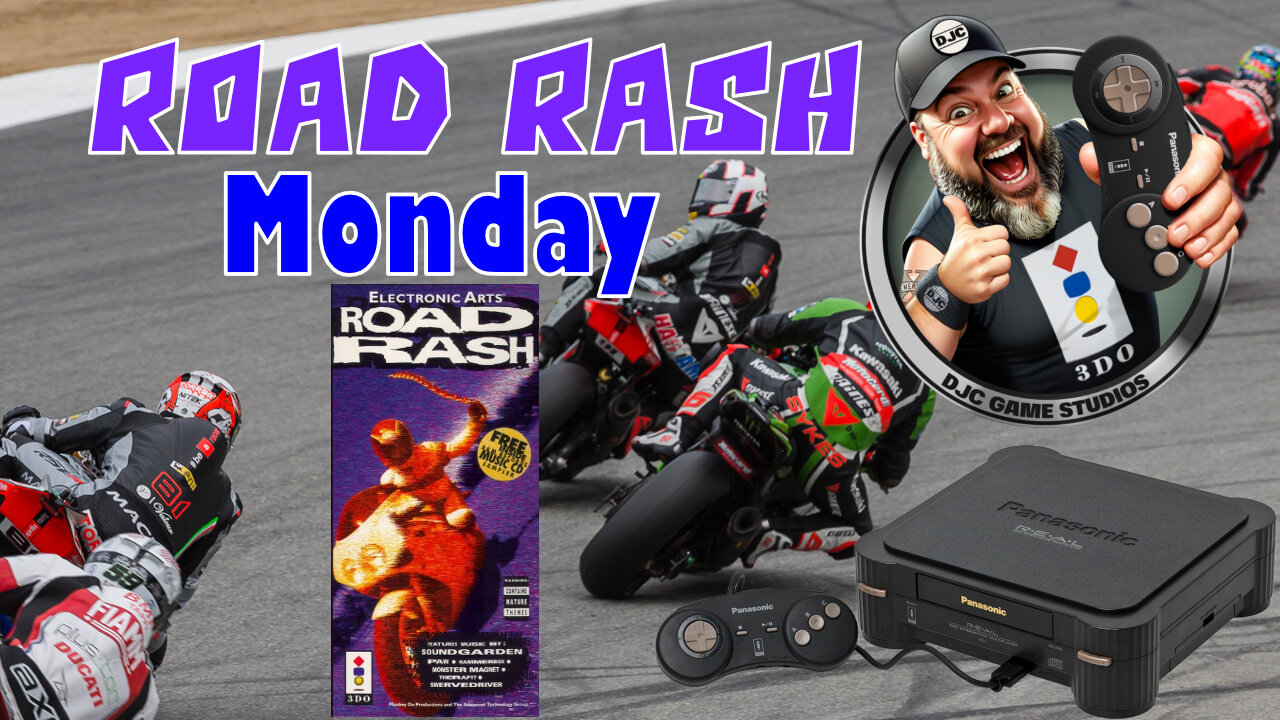 Road Rash Monday - 3do Road Rash LIVE with DJC