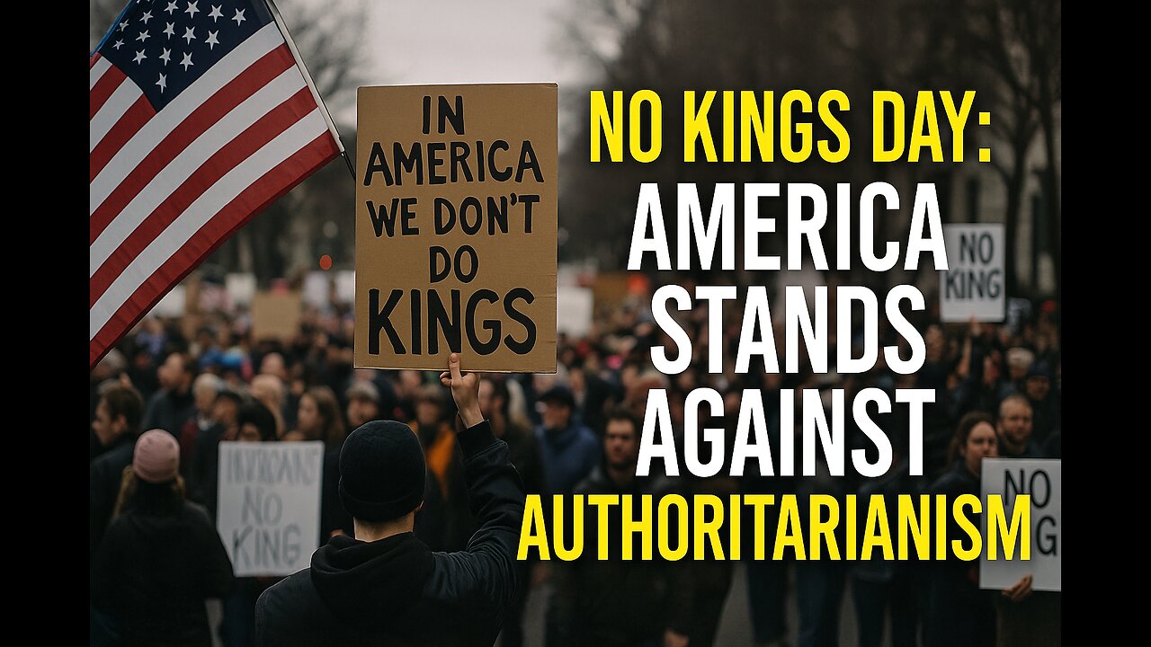 No Kings Day: America Stands Against Authoritarianism