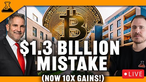 Grant Cardone Bitcoin Mistake Cost him $1.3 Billion (But Now 10Xs His Real Estate Fund)