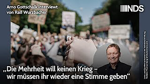 „Die Mehrheit will keinen Krieg – wir müssen ihr wieder eine Stimme geben“ NDS-Podcast