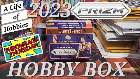 Throwback Thursday - Full Hobby Box of 2023 Prizm WNBA e179