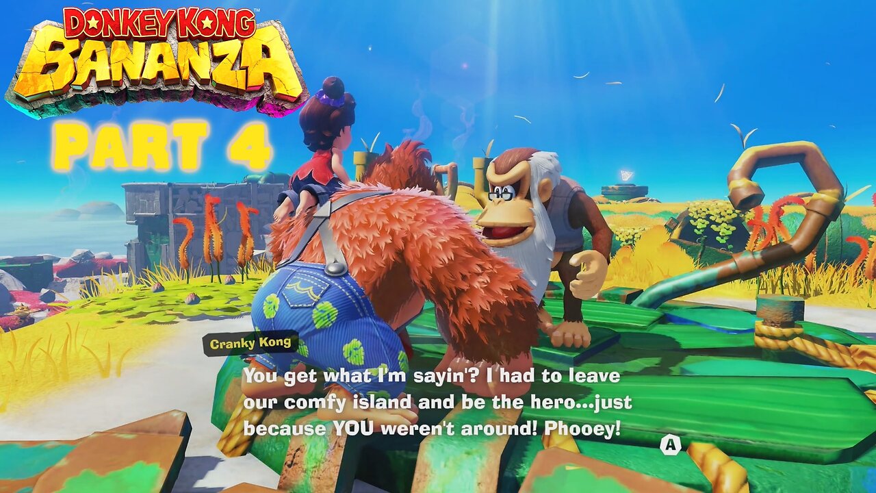 Donkey Kong Bananza (Blind/Multiplayer) Part 4 ~ An Old Man Rant.