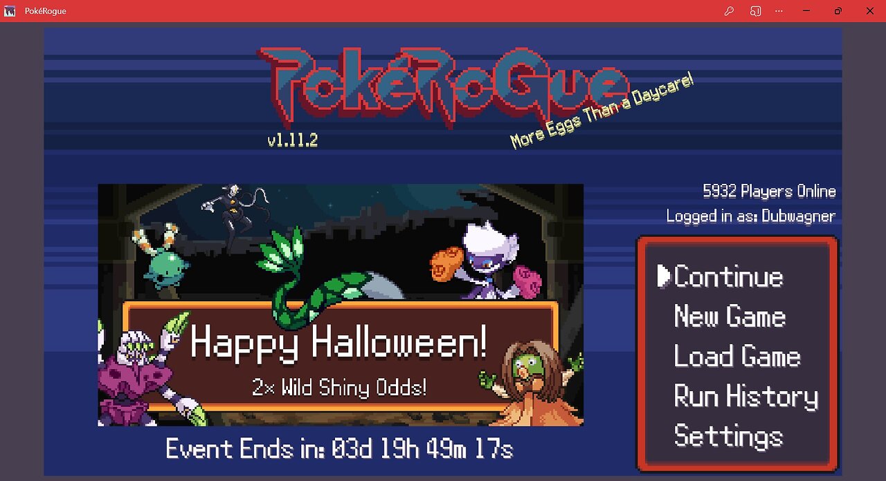 PokéRogue Challenge Runs: One Type Only and Progress