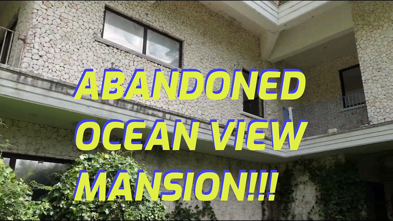 ABANDONED OCEAN VIEW MANSION IN PARADISE!! Saipan Island!