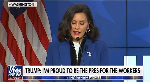 WHAT!!! Gretchen Witmer supports Trump tariffs…WTF!!!