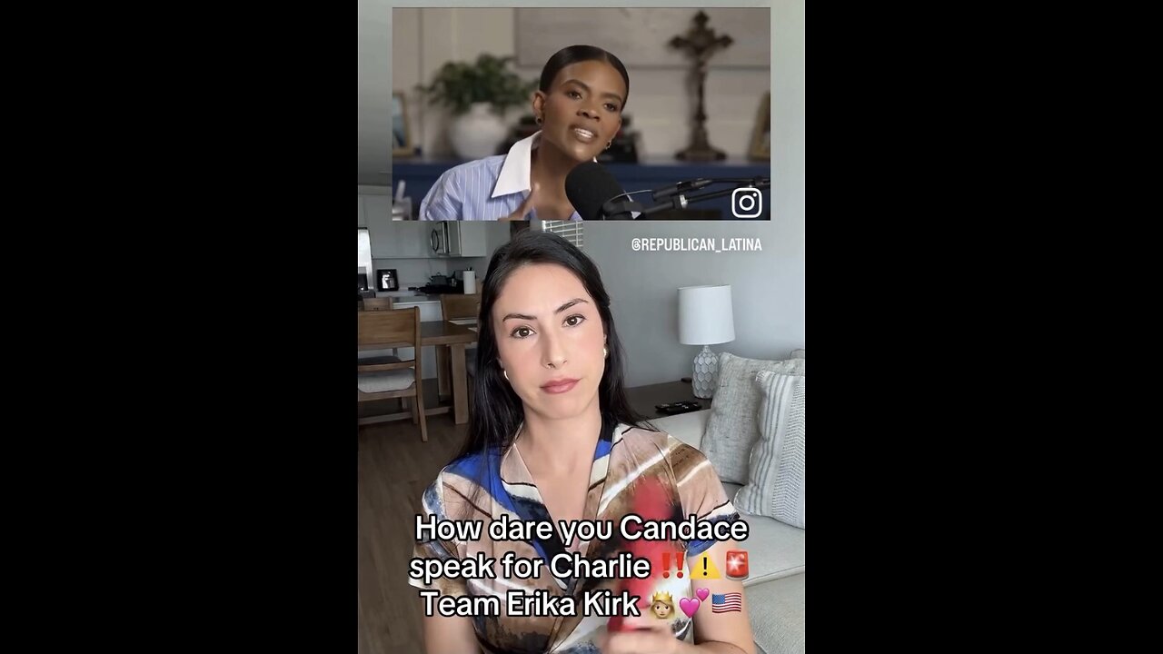 Captioned - Candace Owens is disgraceful over Charlie Kirk