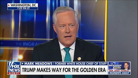 Mark Meadows: Dems Are Melting Down it Because Everything Trump Promised, He's Delivered