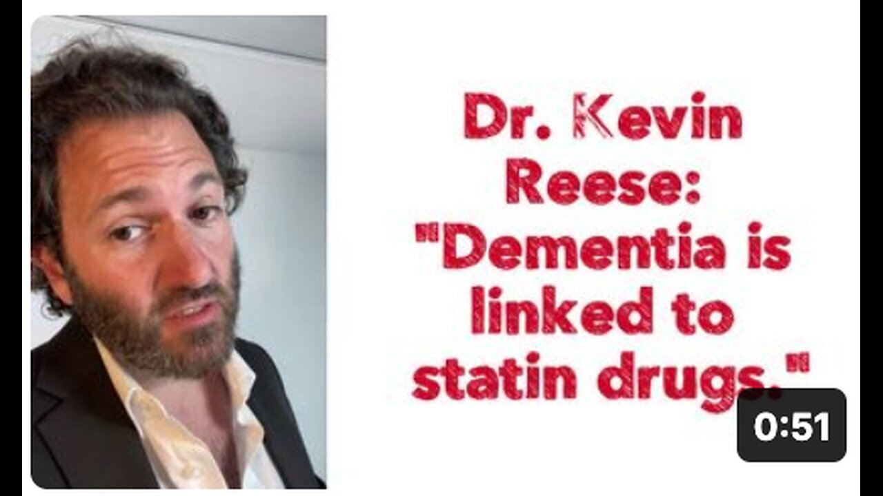 "Unveiling the Connection between Statin Drugs and Dementia by Dr. Kevin Reese"