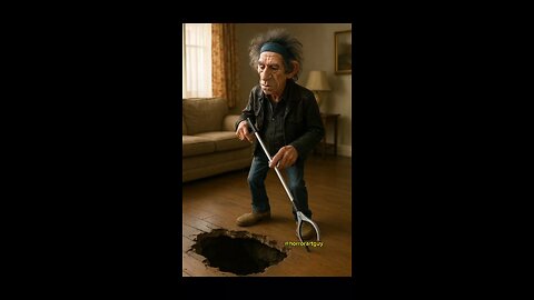 Keith Richards Steals A Bottle Of Whiskey 