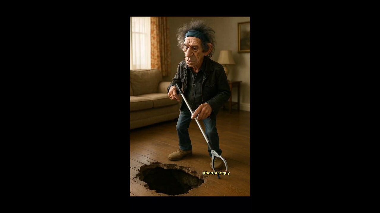 Keith Richards Steals A Bottle Of Whiskey