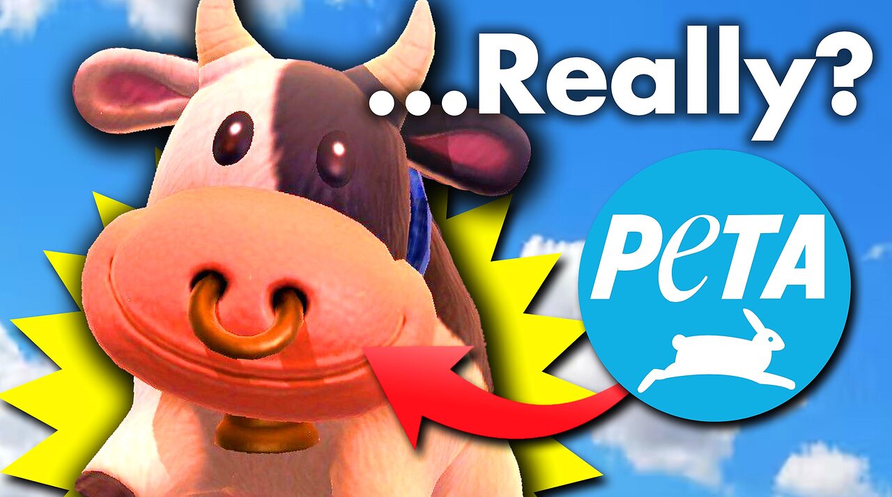 PETA is Calling Out Nintendo for Cow's Nose Ring?!
