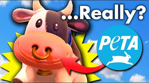 PETA is Calling Out Nintendo for Cow's Nose Ring?!