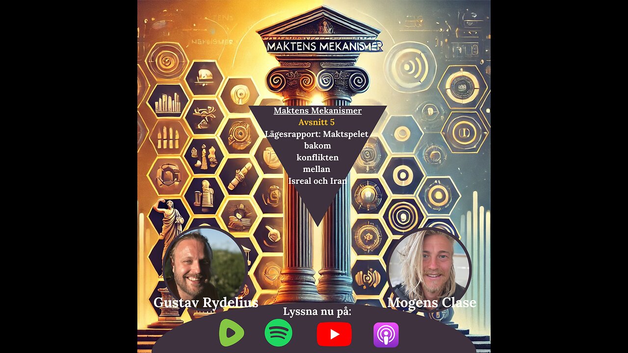 Maktens Mekanismer avsnitt #5, Lägesrapport: Maktspelet bakom konflikten mellan Israel och Iran