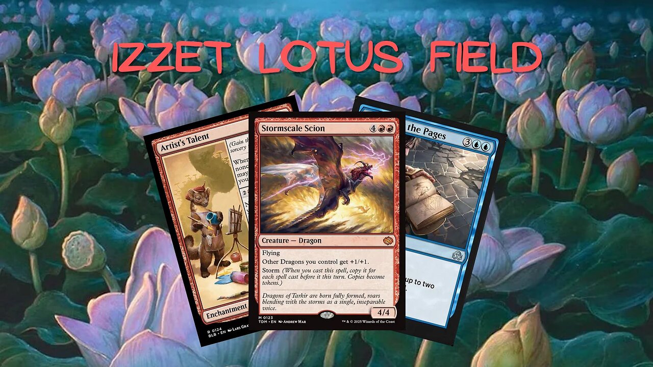 Izzet Lotus Field | Magic the Gathering Arena | Tarkir Dragonstorm | Pioneer Gameplay