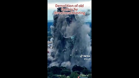 Some demolition to put a little 💥bang💥 in your day! It is a very interesting video