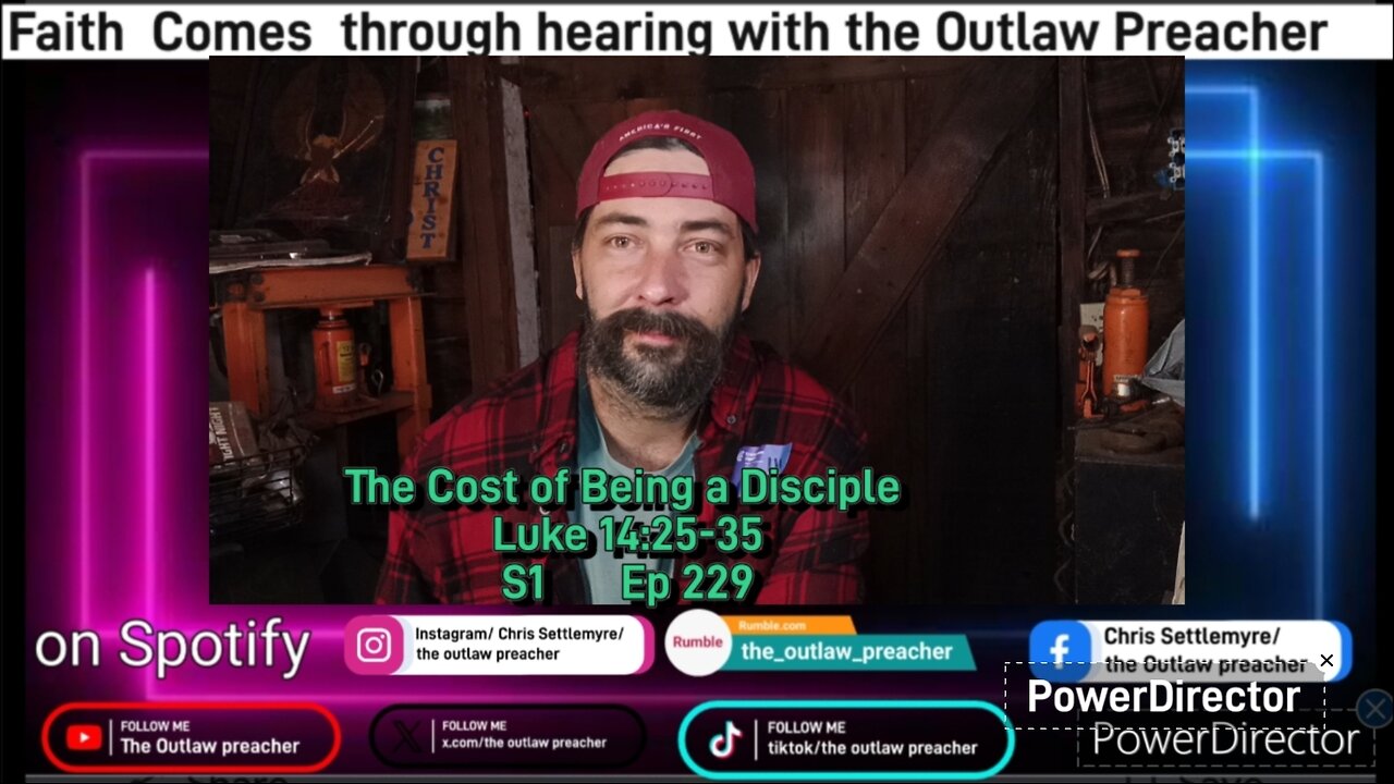 The Cost of Being a Disciple Luke 14:25-35 S1 Ep 229