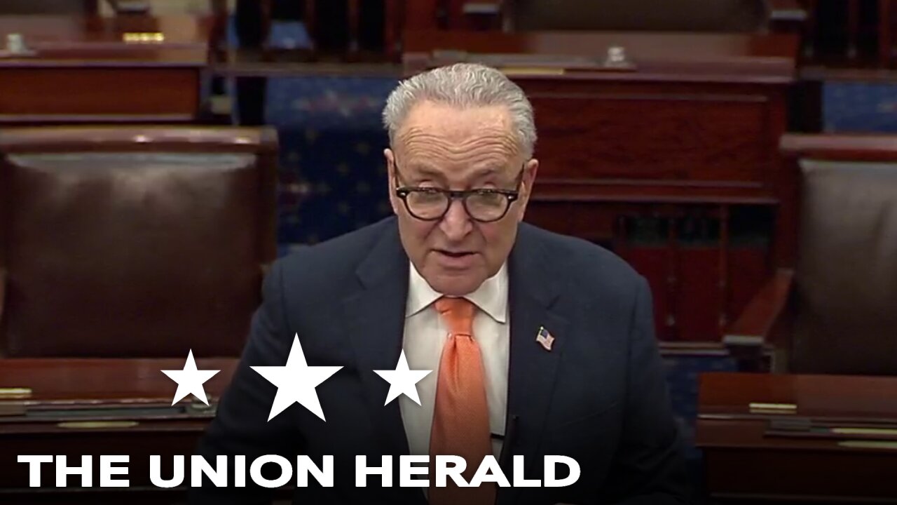 Senate Democratic Leader Schumer Delivers Remarks on Venezuela War Powers Resolution