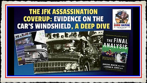 The #JFK Assassination Coverup #Evidence on the Car’s Windshield, a Deep Dive