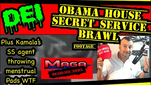 Secret Service Brawl at Obama House ! Kamal's SS attacks W/ Menstrulal pads