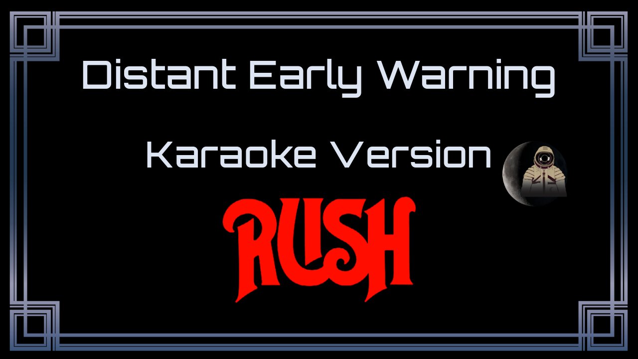 Rush - Distant Early Warning (CC) [UVR]