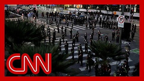 Over 200 arrested_ 2 officers injured_ businesses looted as LA braces for new night of protests